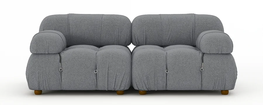 Soho 2 Seater Sofa Linen Grey