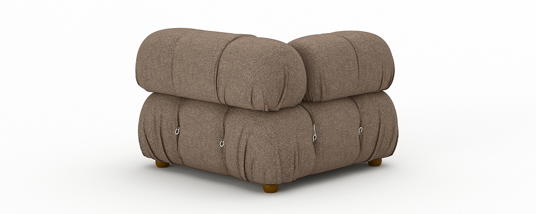 Soho Corner Piece Modular Linen Mocha Brown